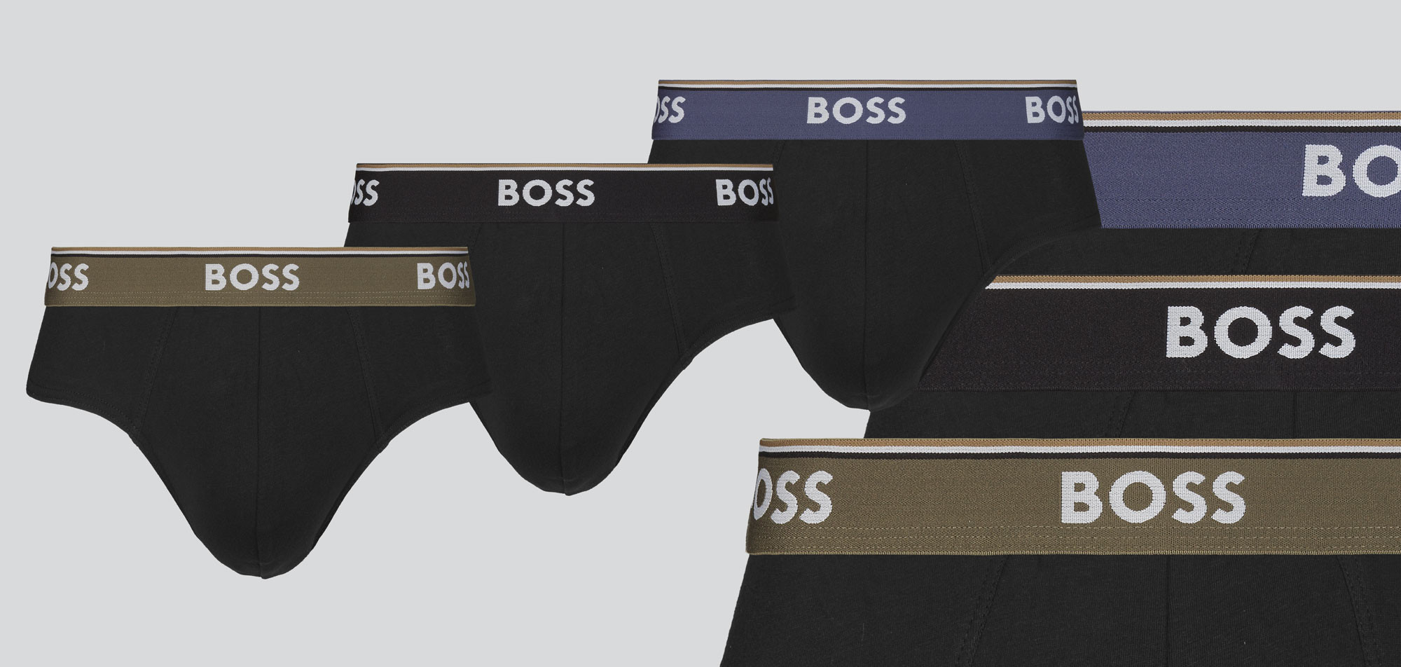 Boss Brief 3-Pack 826 Power, color Nee