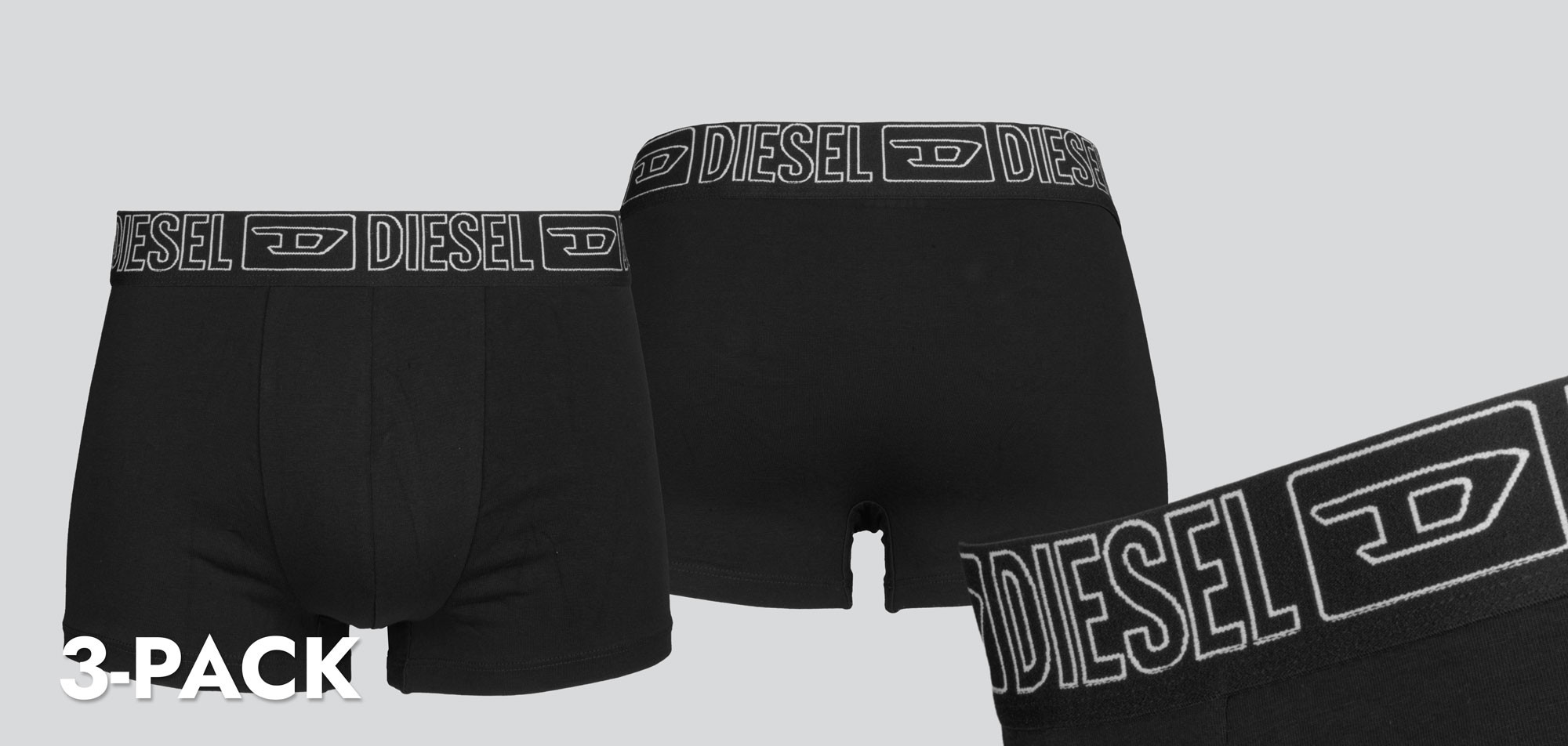 Diesel Boxershort 3-Pack GFAW Damien, color Nee