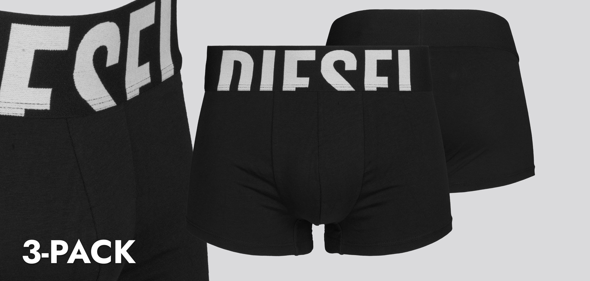 Diesel Boxershort 3-Pack WIAN Damien, color Nee